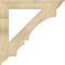 Ekena Millwork Balboa Traditional Rough Sawn Bracket, Douglas Fir, 6"W x 46"D x 46"H BKT06X46X46BOA01RDF - alternate 4